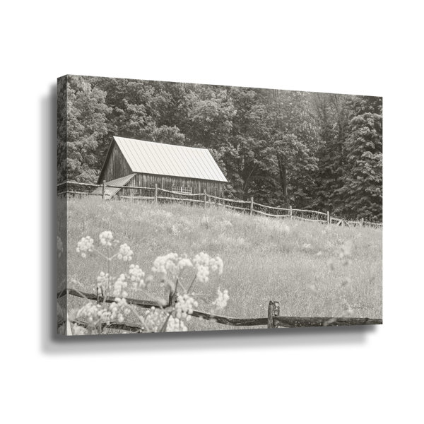 August Grove® Summer Farm I Bw On Canvas Print Wayfair 1144